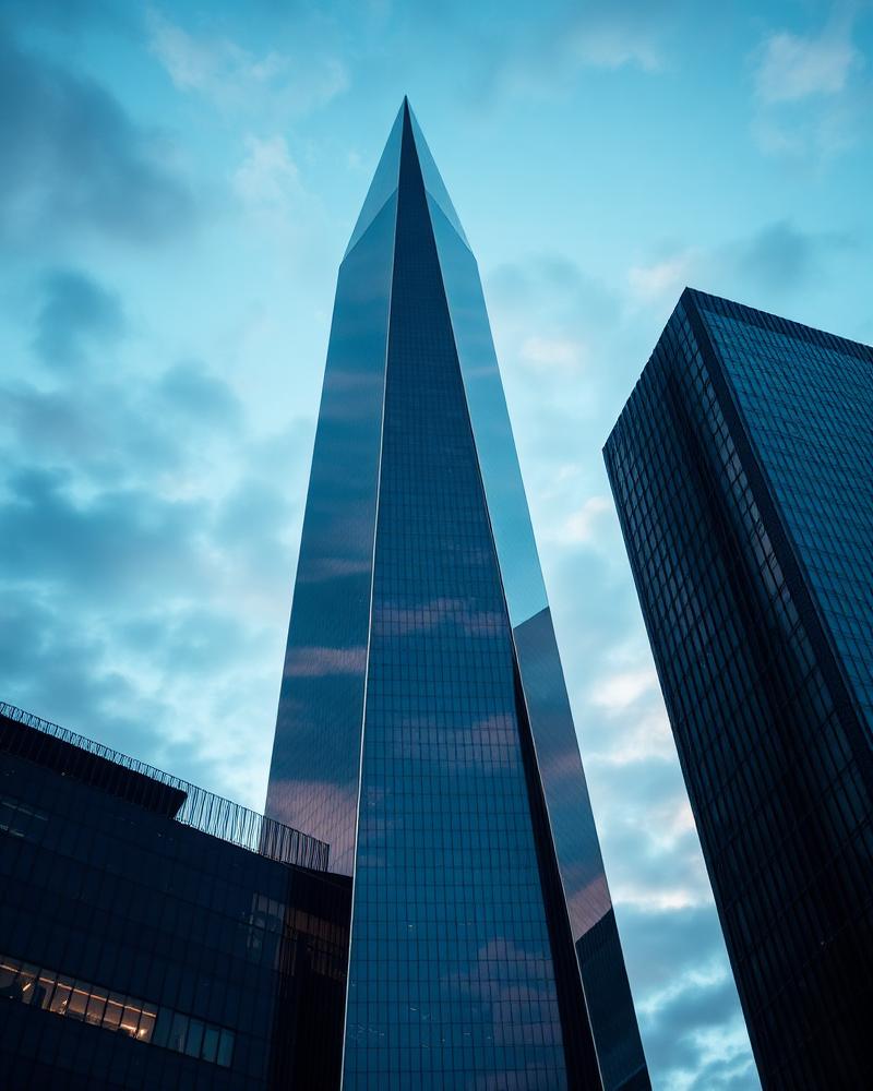 Aura Corporate Hub glass skyscraper